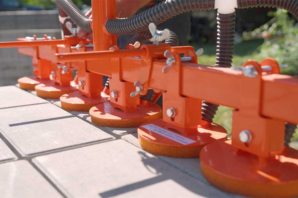 VacuPad and VacuFlex Pads | Optimas Tube Lifter Accessories
