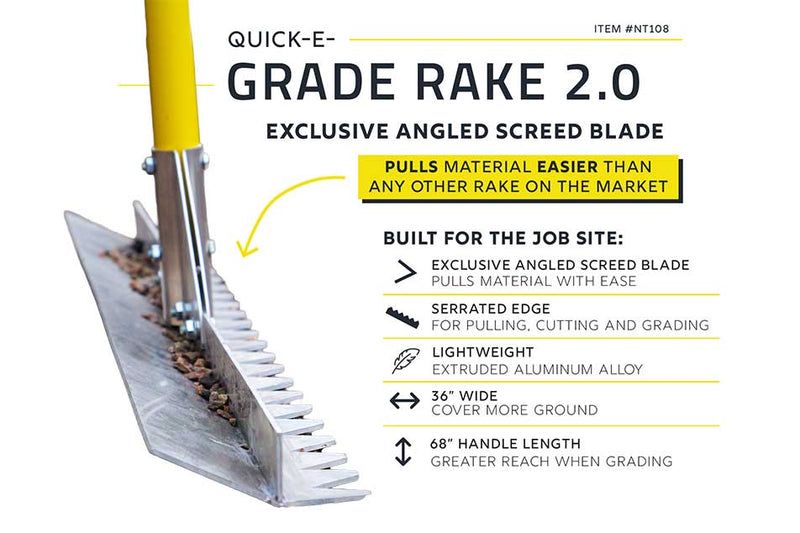 Rastrillo Quick-E-Grade 2.0