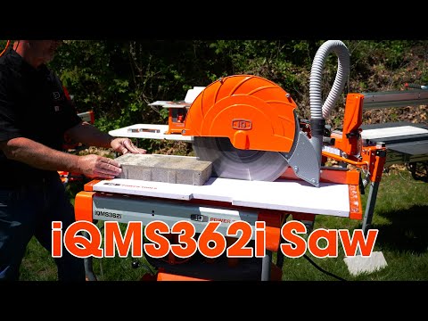iQMS362i 16.5" Dustless Masonry Saw